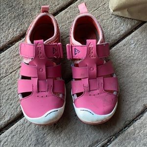 PLAE pink Sam sandals